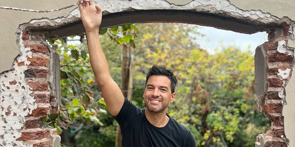 El Chino Leunis cumplió el sueño de la casa propia y mostró la tremenda construcción