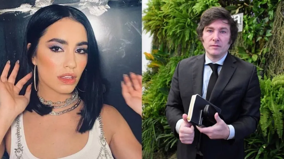 Lali Espósito fue sorprendida en España por su polémica con Milei: el cartel que le hicieron