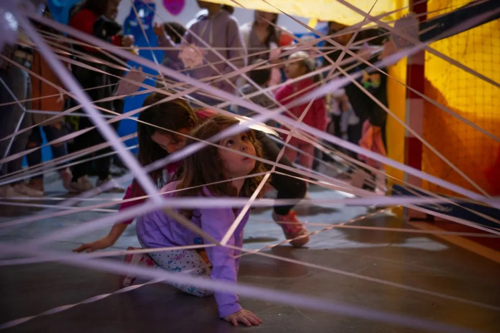 Dina Huapi festejó el Día de las Infancias con todo