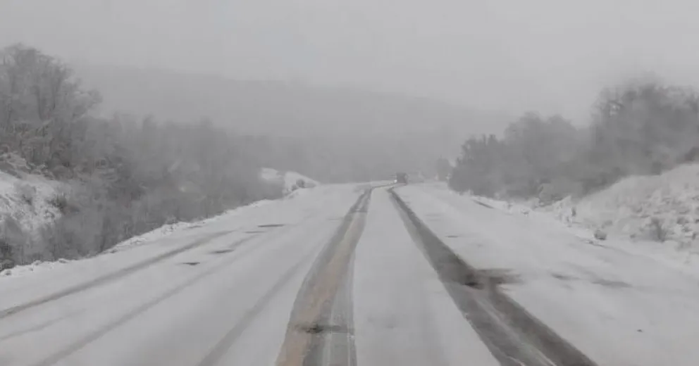 Piden extrema precaución en Ruta 40 hacia El Bolsón