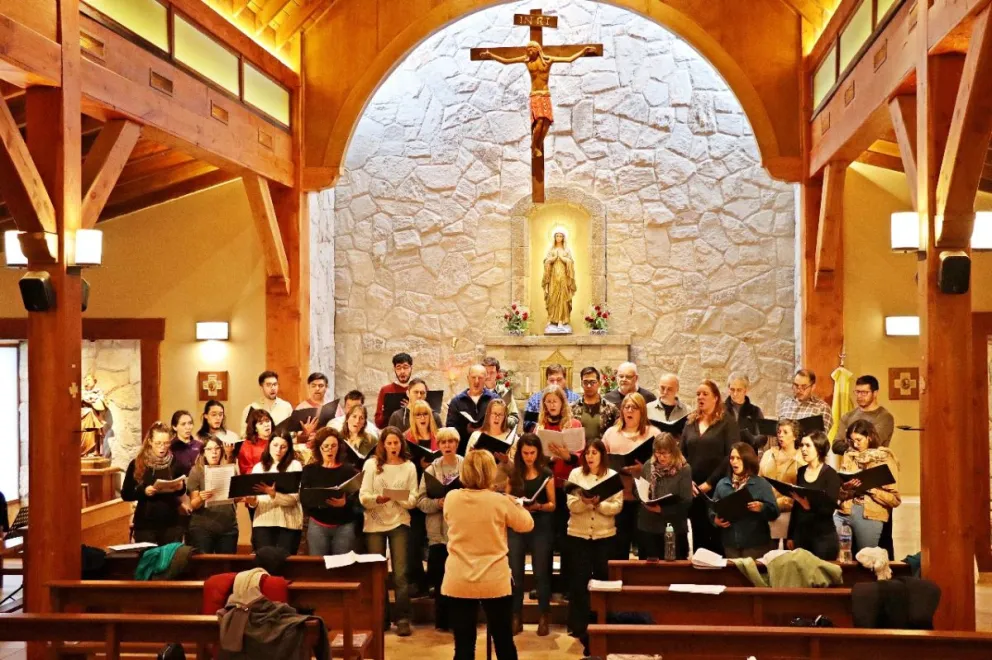 El coro ruso de Bariloche celebra 15 años de trayectoria