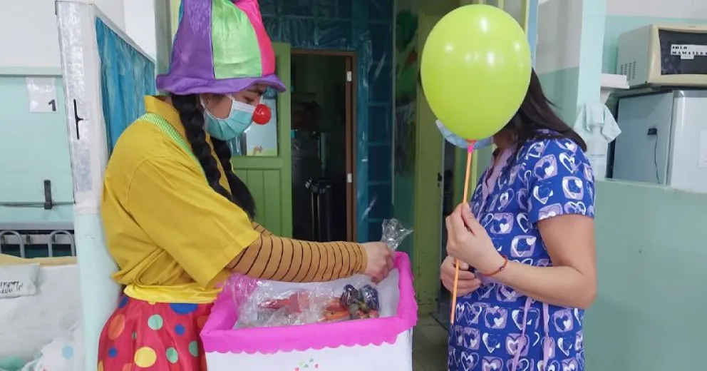 Festejaron el Día de las Infancias en el Hospital Zonal