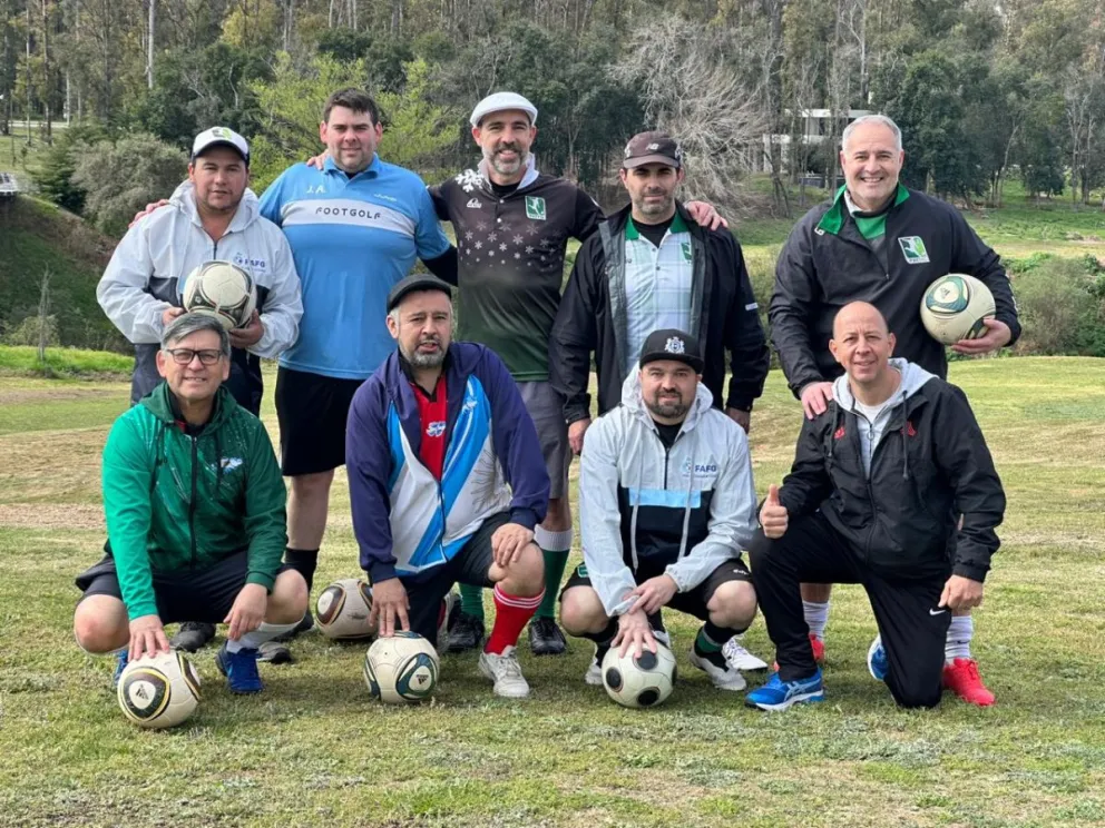 Barilochenses presentes en una nueva cita de la Liga Nacional Footgolf en Santa Fe