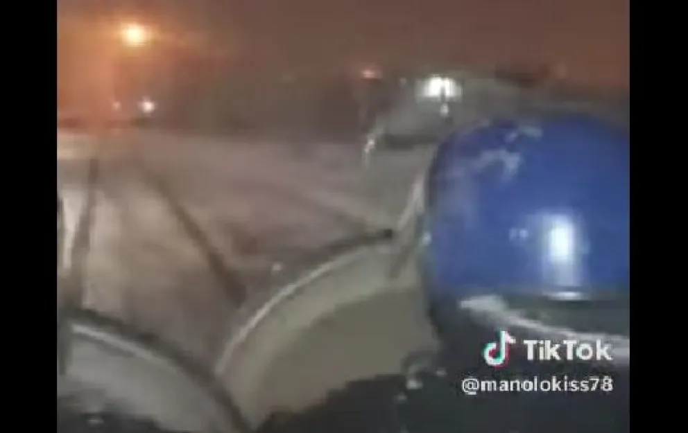Video de las detonaciones en los disturbios que se dieron en el Alto de Bariloche