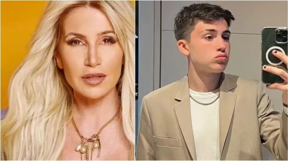 Juan Otero, el hijo de Flor Peña, contó su versión de celebrar sus 15: "Mamá me convenció"