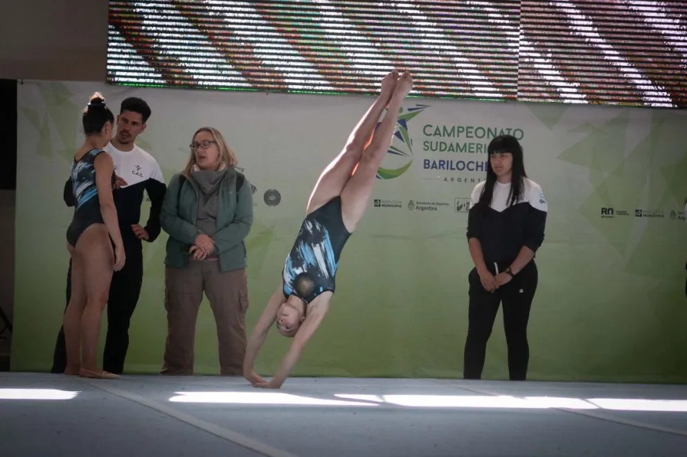 La gobernadora inauguró el Campeonato Sudamericano de Gimnasia Artística