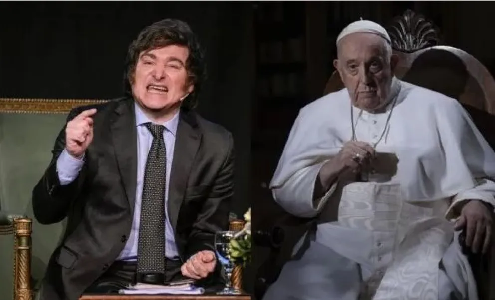 La Iglesia hará una misa en repudio a los insultos de Milei al Papa Francisco