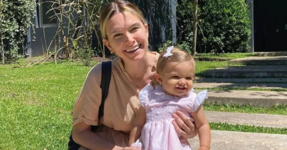 Sofía Zámolo mostró en detalle cómo decoró la pieza de su hija California