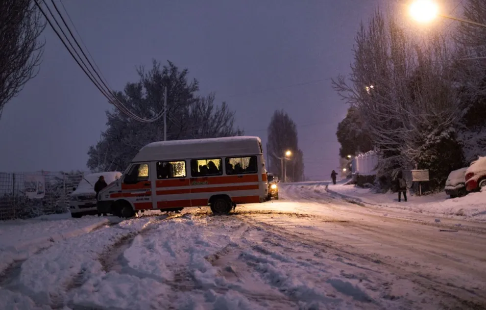 Los transportes escolares cancelaron sus servicios de la tarde