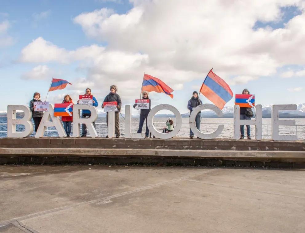 Armenios se manifestaron en Bariloche por el no a otro genocidio