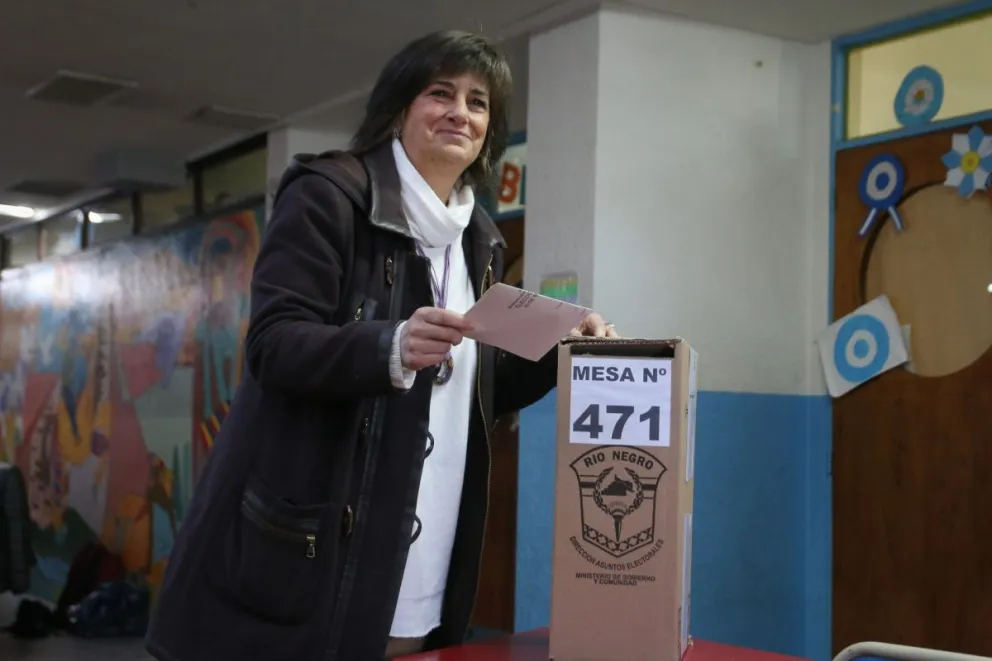 Sufragó Galaverna y fue muy dura con la Junta Electoral Municipal
