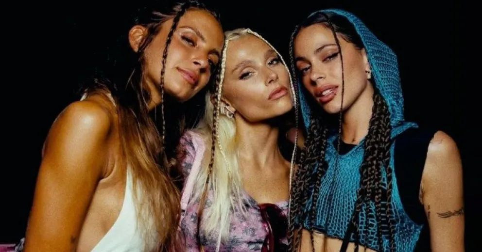 El fogoso encuentro de Tini Stoessel y Valentina Zenere en la Bresh de Madrid