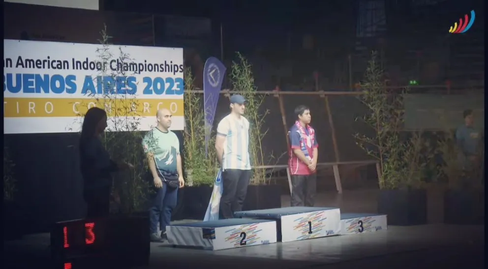 Plata barilochense en el Panamericano de Tiro con Arco 