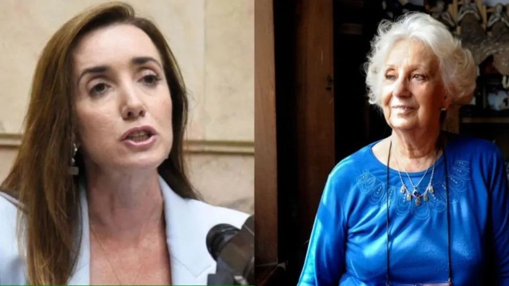 Estela de Carlotto le responde a Victoria Villarruel: "Que a mí me diga lo que quiera, pero a Laura que no la toque"