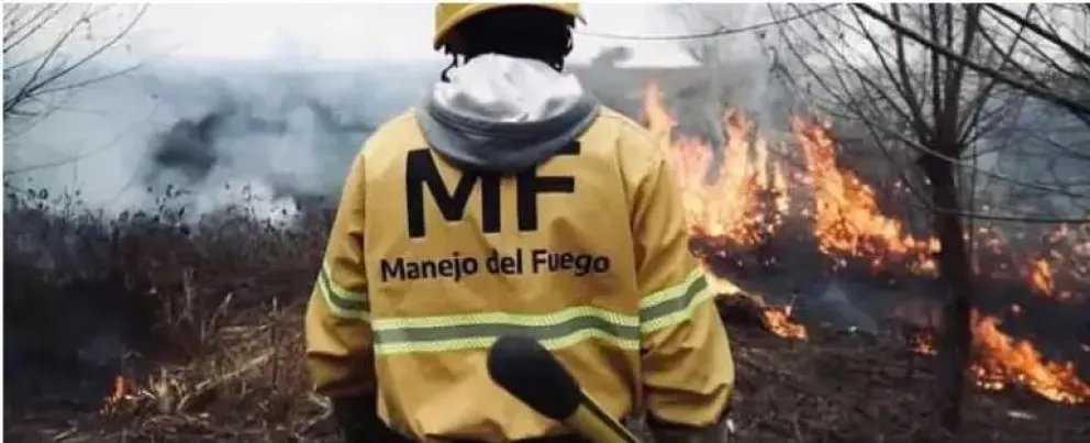 Brigadistas de incendios forestales reclaman por sus derechos laborales en movilización nacional