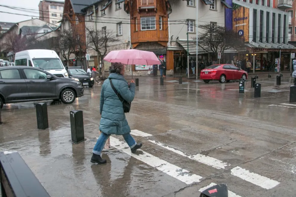 Al parecer, se viene un finde pasado por agua en Bariloche