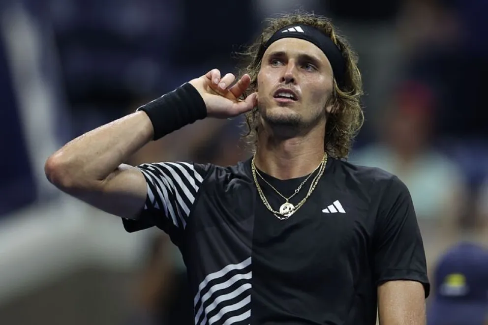Escándalo en el US Open: un espectador lanzó un grito nazi a Zverev 