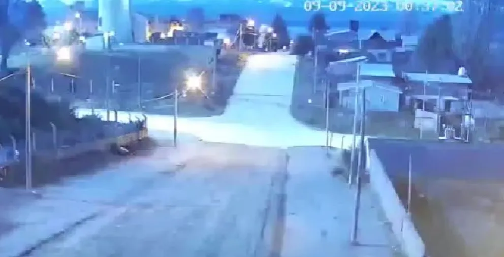 Más videos: así se vio el bólido en distintos puntos de Bariloche