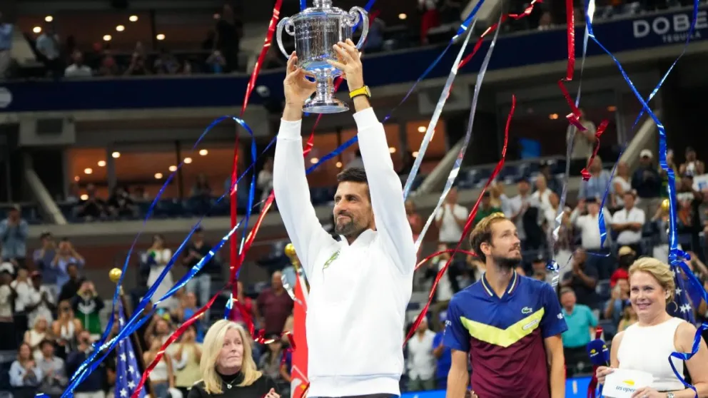 Djokovic, una leyenda que perdura: Ganó su 24° Grand Slam en el US Open