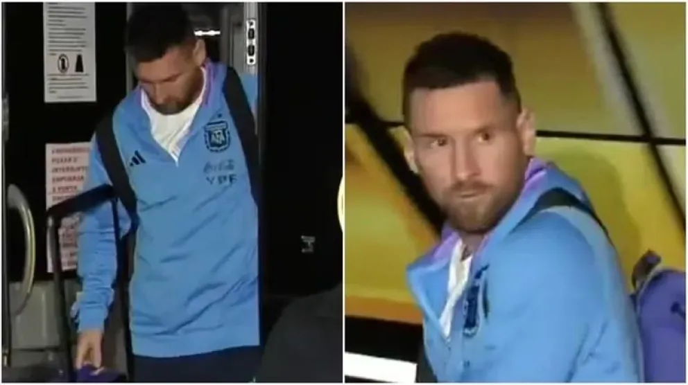 La Selección argentina en Bolivia: cómo fue la llegada de los campeones