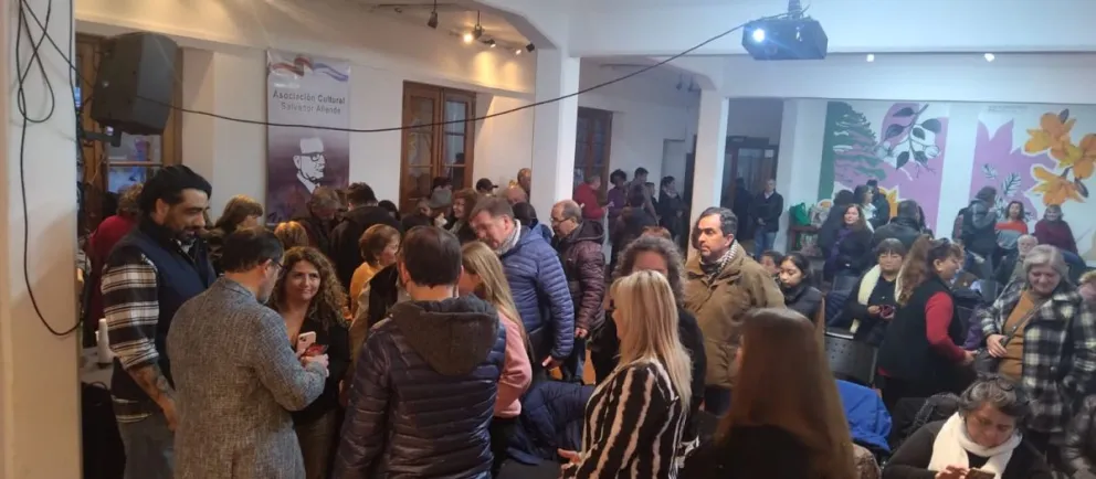 Chilenas y chilenos de Bariloche repudiaron el golpe y recordaron a Salvador Allende