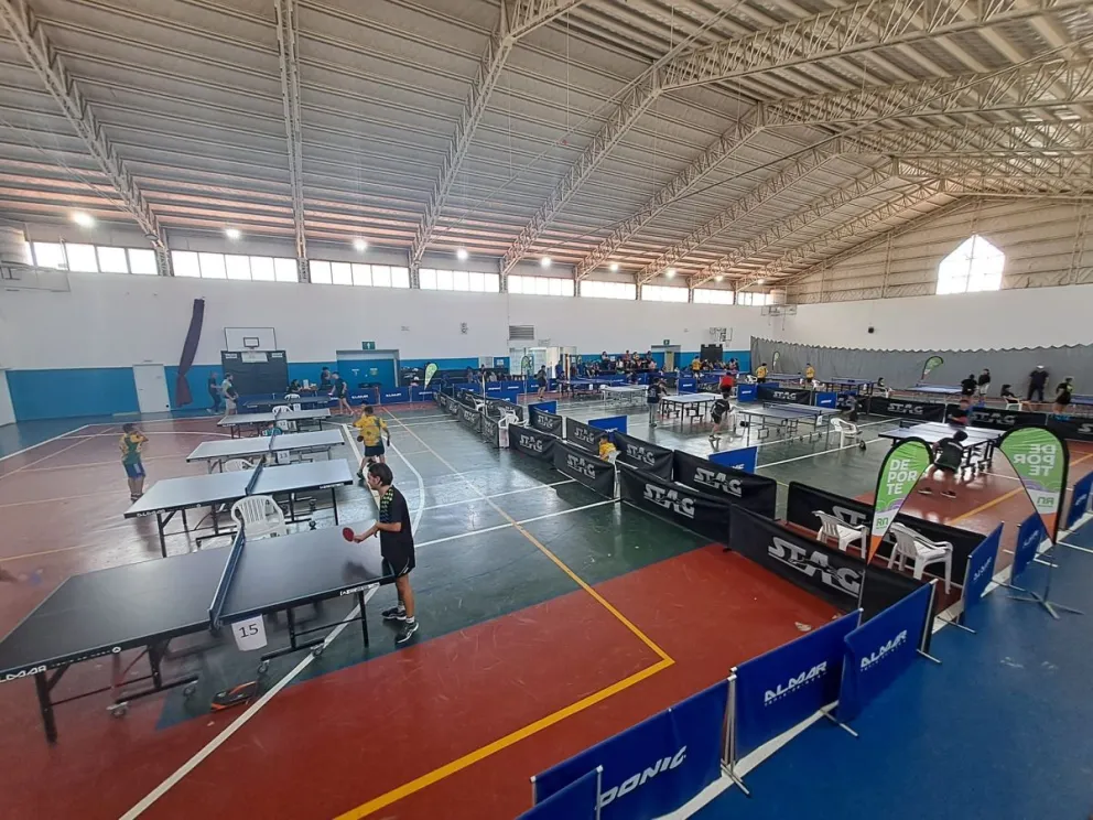 El tenis de mesa regional celebra su tercer encuentro en Dina Huapi 