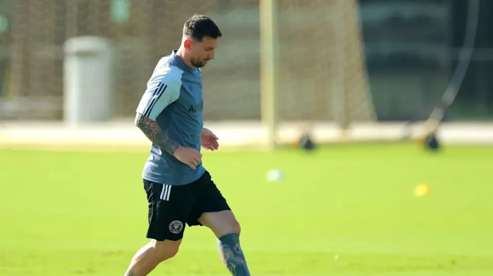 ¿Qué le pasó? : Lionel Messi no viajó para el partido del Inter Miami ante Atlanta United