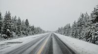 Se registran nevadas en las zonas altas de la Ruta 40