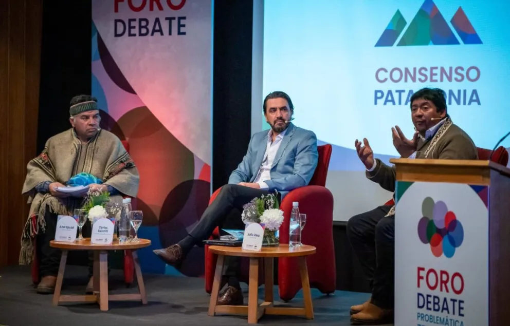 Hubo presencia mapuche en el foro de Consenso que se realizó en San Martín de los Andes