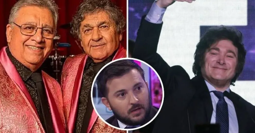 La ola de memes que dejó el cruce de Brancatelli con Los Palmeras por apoyar a Javier Milei