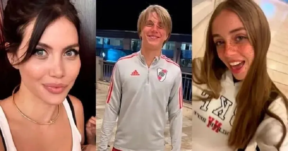 La pícara reacción de Wanda Nara ante un reclamo de la novia de Valentino, su hijo