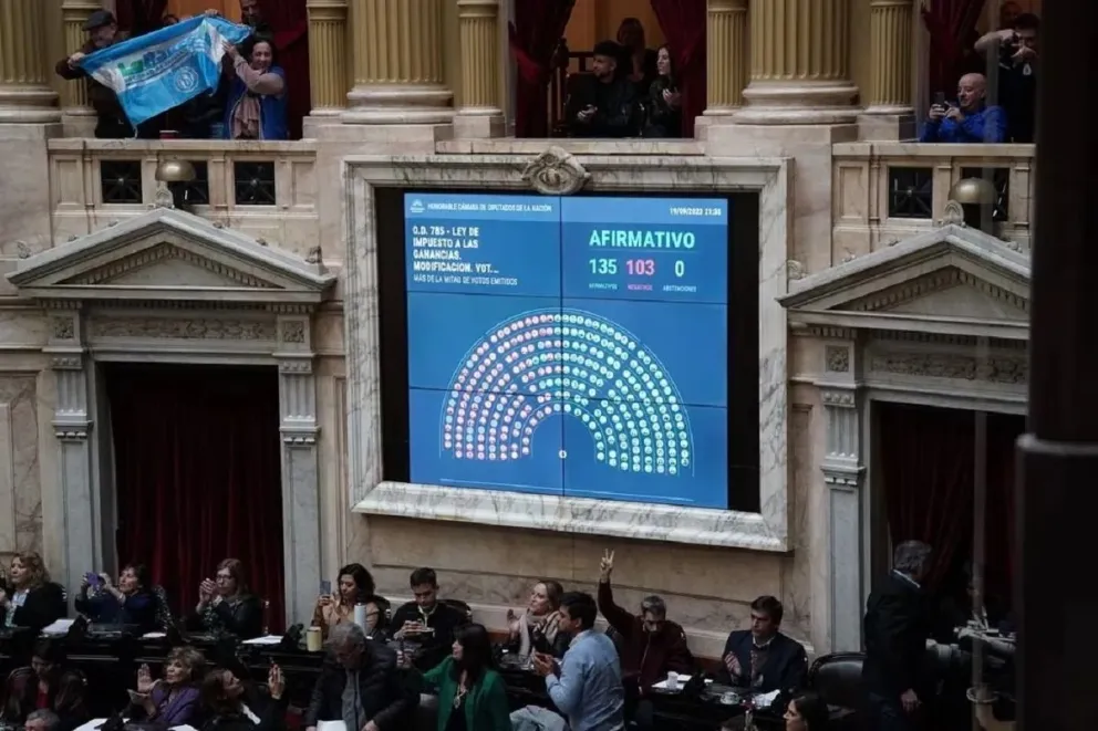 ¿Quién fue?: El diputado rionegrino que votó en contra de la reforma de Ganancias