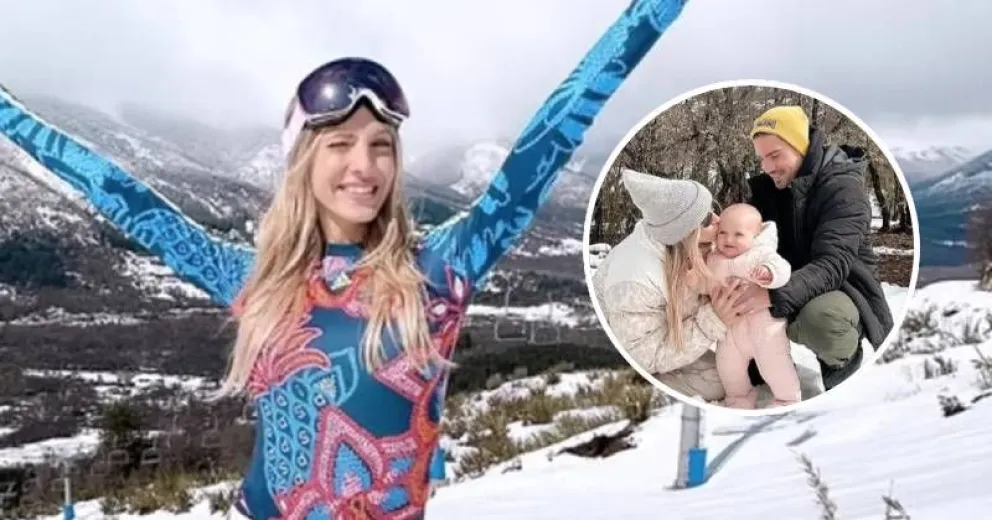 Las fotos de las vacaciones de Cande Ruggeri y su familia por la Patagonia