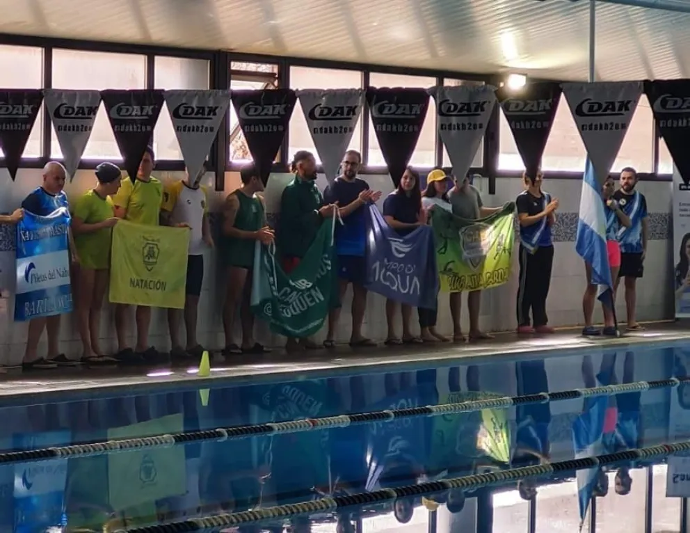 Bariloche recibió a la segunda fecha patagónica de natación máster 