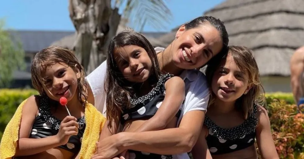 El desgarrador llanto de las hijas de Cinthia Fernández al recibir una sorpresa muy especial