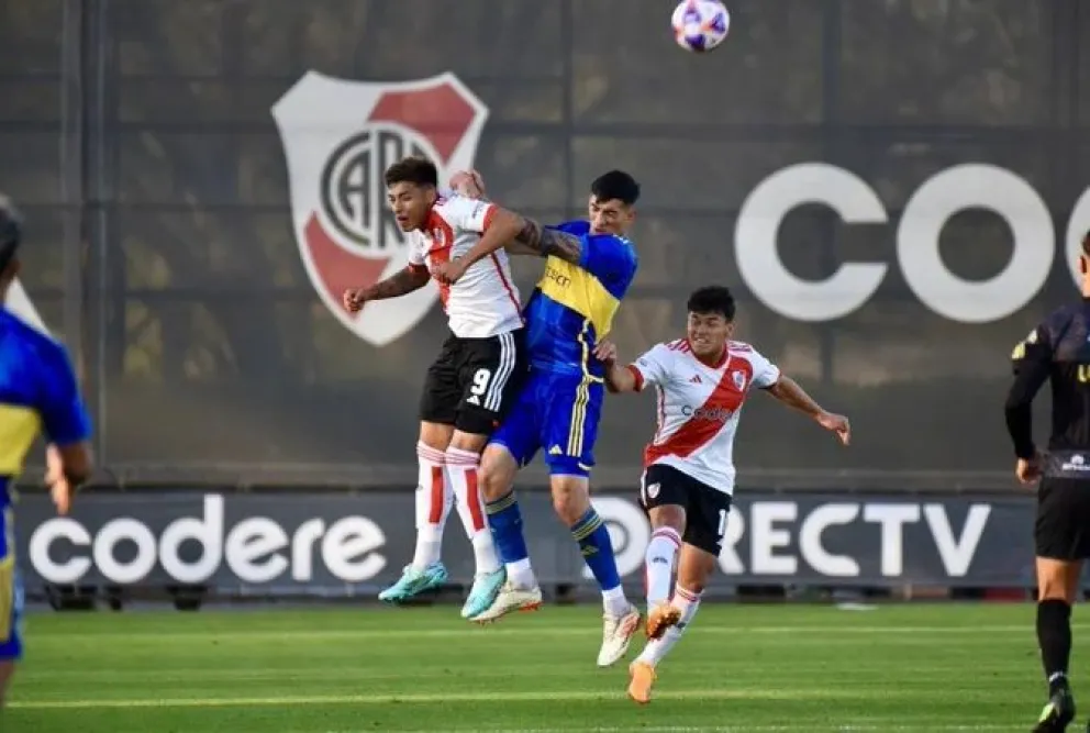 Los “Pibes” de River y Boca no se sacaron ventajas en el superclásico