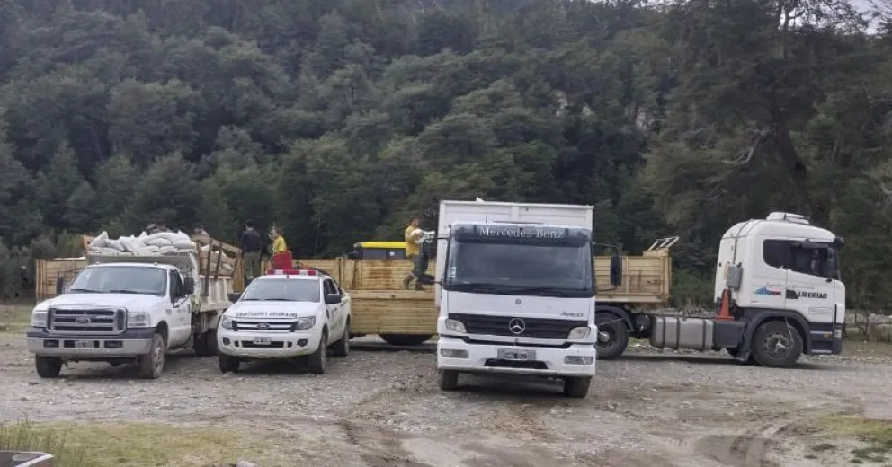 Se entregó ayuda a familias damnificadas por las lluvias