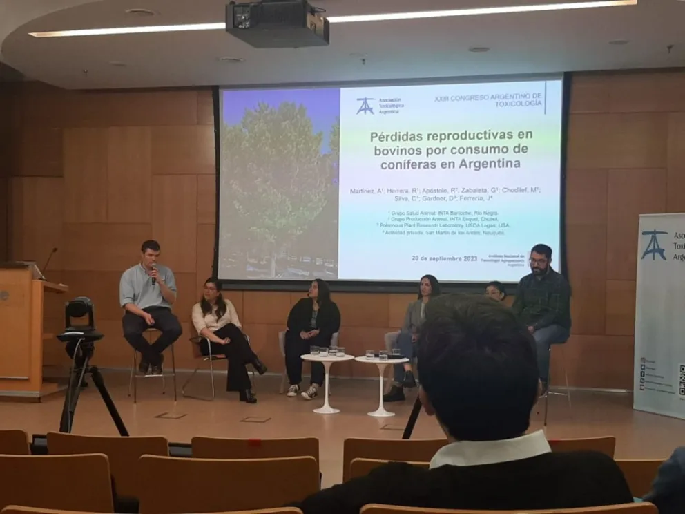 INTA Bariloche estuvo presente en el XXIII Congreso de la Asociación de Toxicología