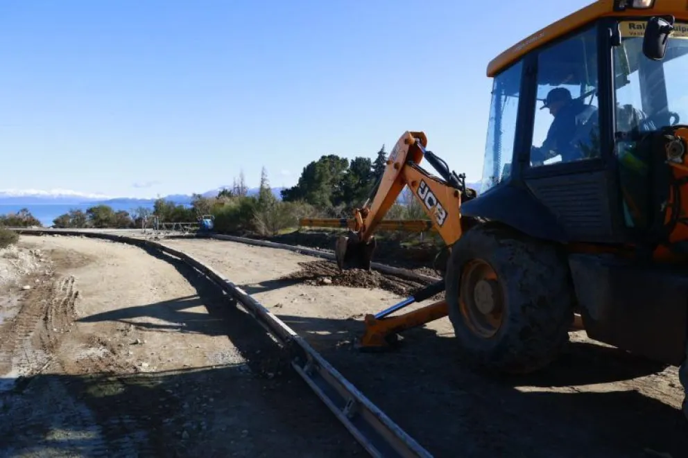 Continúan los trabajos sobre calle Carriego en el Plan Plurianual de Pavimentación  