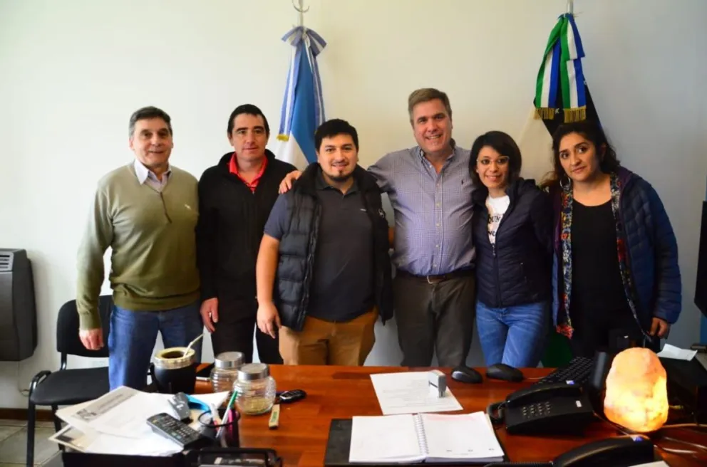 Pogliano felicitó al intendente electo de Ñorquinco