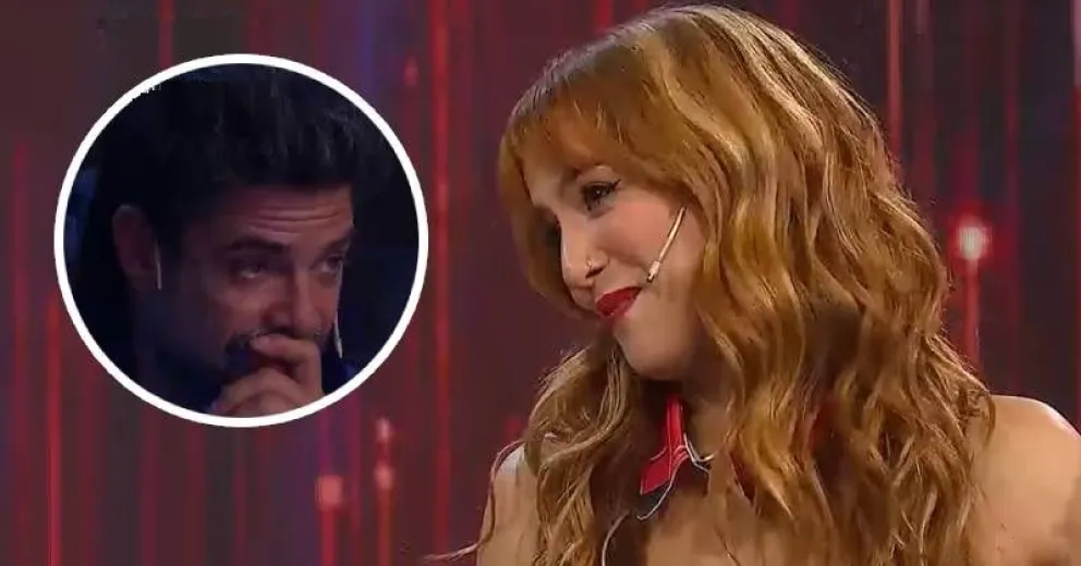 Flor Vigna se animó a cantarle en vivo a Luciano Castro: "Nunca hice algo así..."