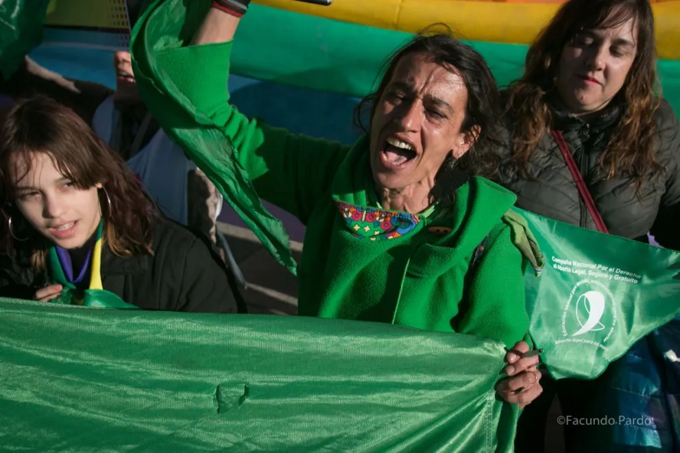 Mujeres y diversidades marcharon por el Día de Acción Global por el Acceso al Aborto Legal y Seguro y contra el avance de la derecha