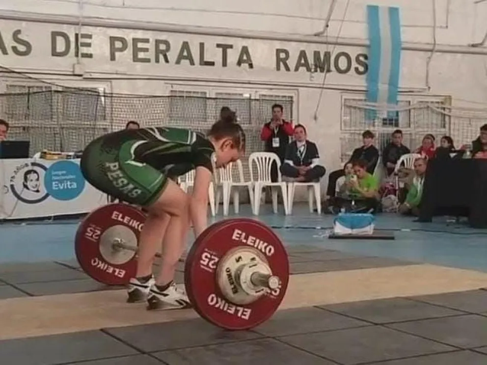 Luna Lupiañez es campeona de los Juegos Evita