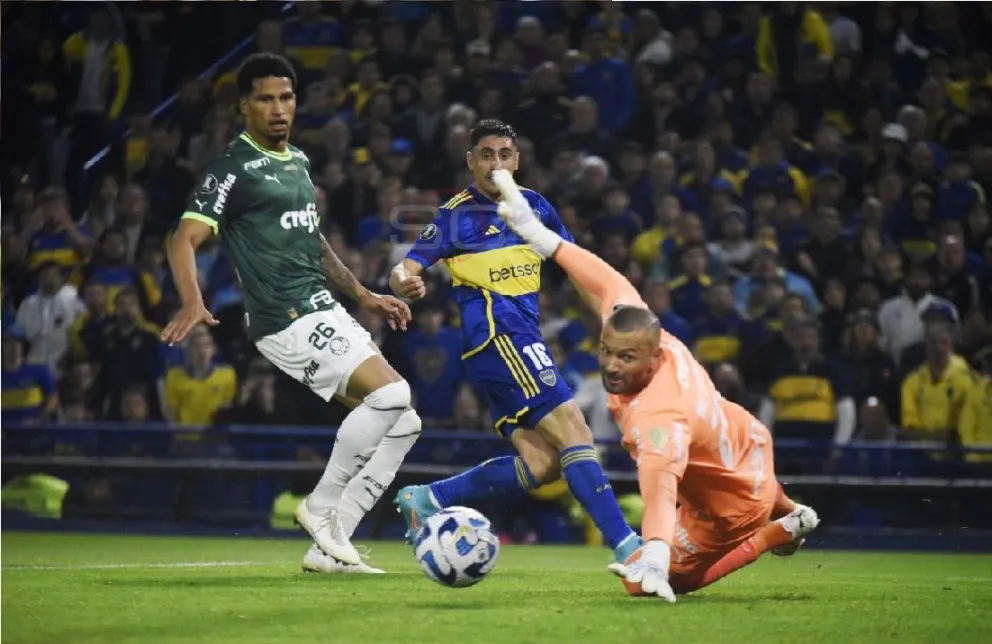 Boca  fue más que Palmeiras pero le faltó contundencia: a definir en Brasil