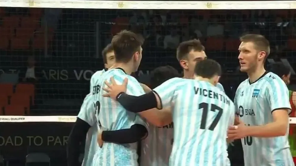 Argentina arranca con una victoria en el Preolímpico de vóley
