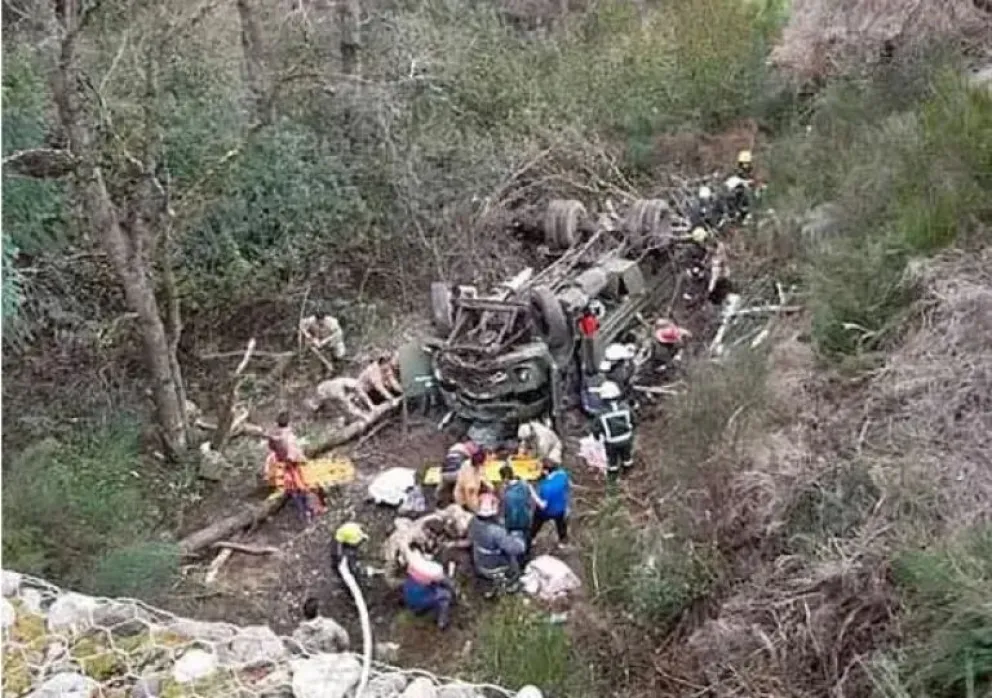 Solo cinco soldados permanecen internados después de la tragedia de la Ruta 62