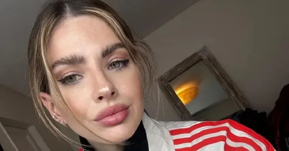 Así festejó la China Suárez el triunfo de River ante Boca en el Superclásico