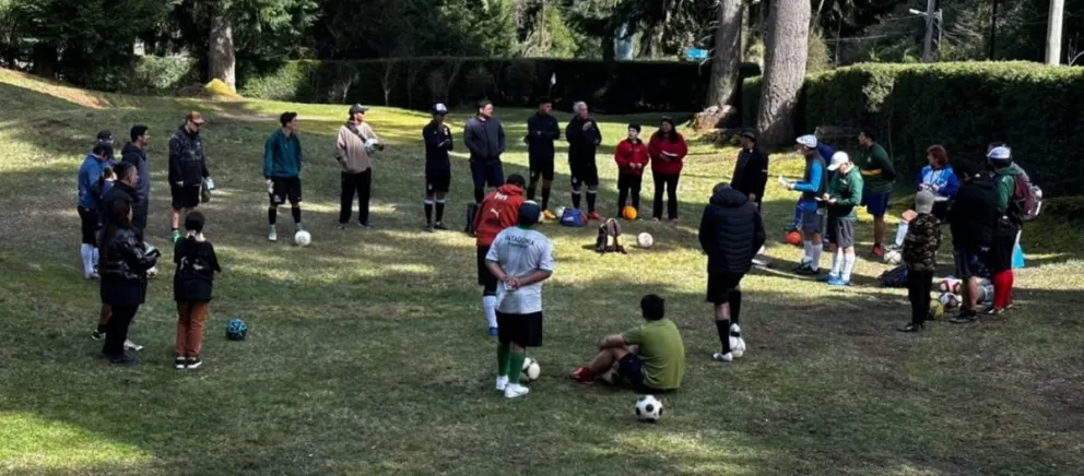 Excelente convocatoria en el torneo de footgolf en La Angostura