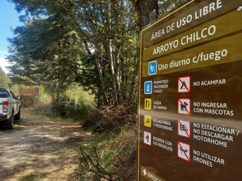 Por precaución cierran tres áreas de uso diurno en Mascardi