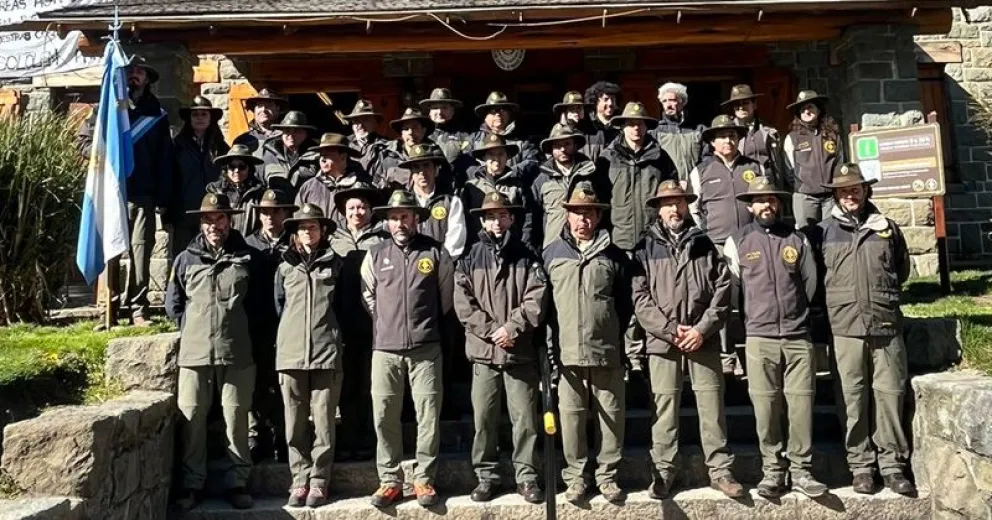 Así fue en Bariloche el acto por el Día de los y las Guardaparques Nacionales